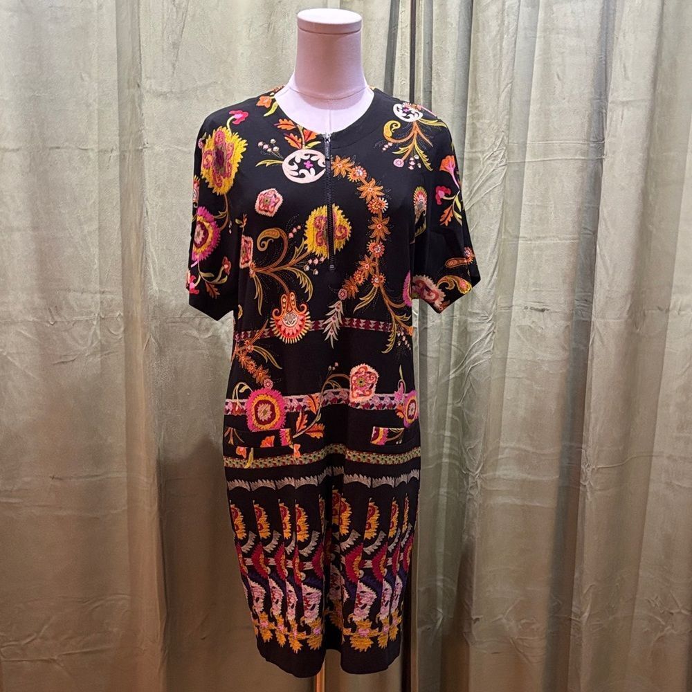 Etro floral print dress, US6